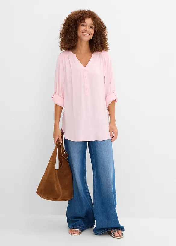 Tunika av mjuk viskos, bonprix