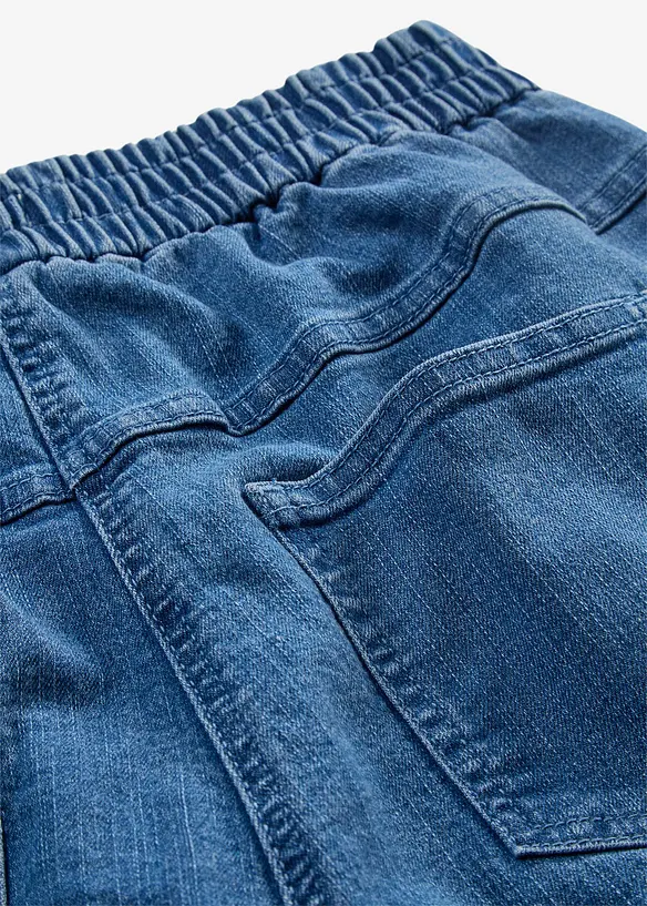 Mom Jeans High Waist, med bekv&auml;m midja, bonprix