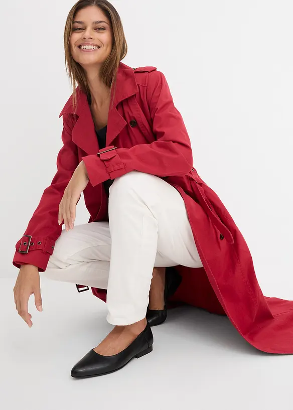 Mom Jeans Mid Waist, l&aring;nga ben, bonprix