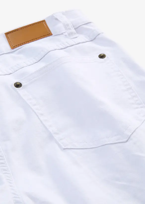 Wide Leg jeans, Mid Waist, Stretch, bonprix