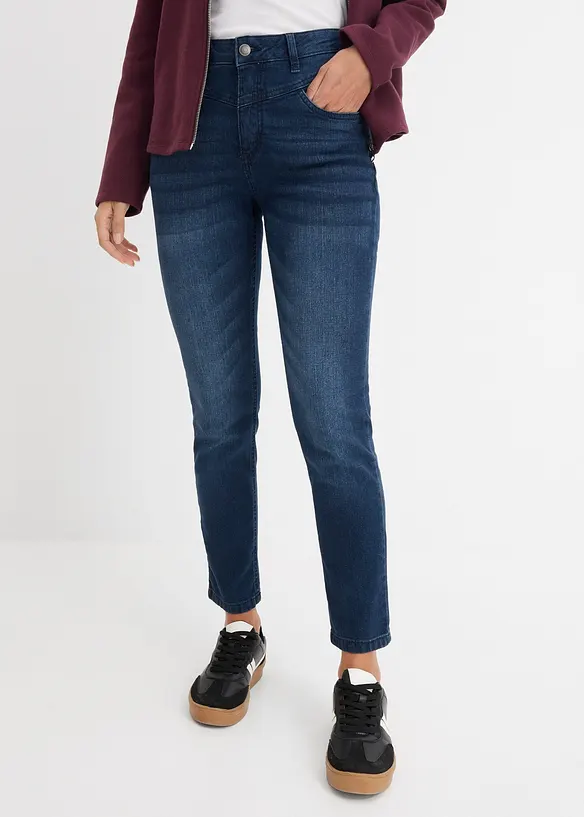 Skinny Jeans High Waist, cropped, bonprix