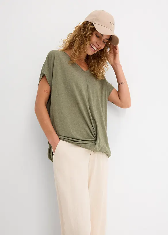 Topp med viskosandel, bonprix