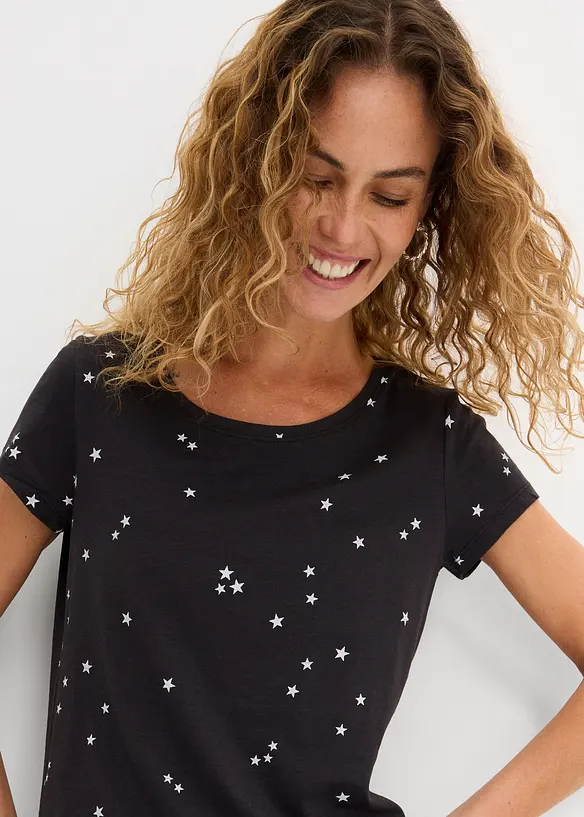 Topp av ren bomull, bonprix