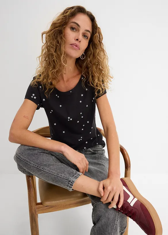 Topp av ren bomull, bonprix