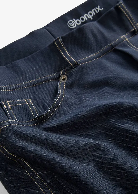 Leggings med jeanslook, bonprix