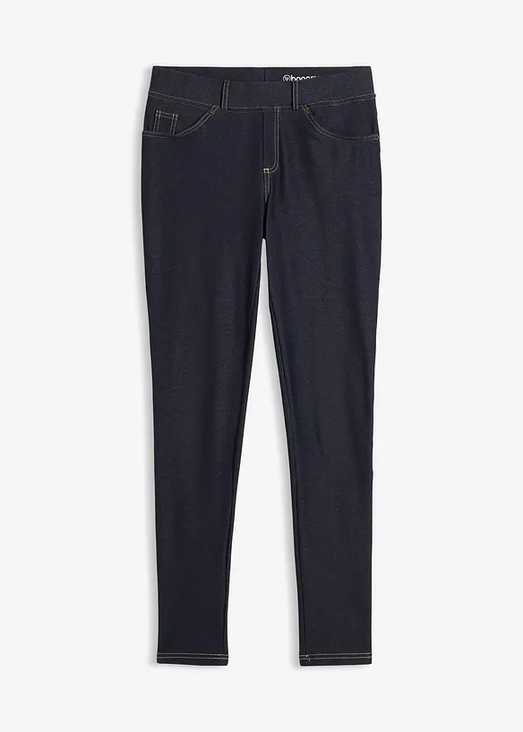 Leggings med jeanslook, bonprix