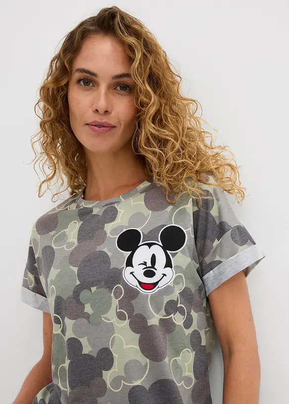 Kamouflagem&ouml;nstrad T-shirt med Musse Pigg, Disney