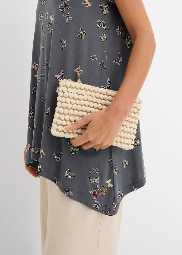 T-shirt med fj&auml;rilar, bonprix