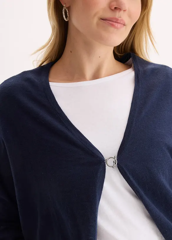 Tunn bomullscardigan, bonprix