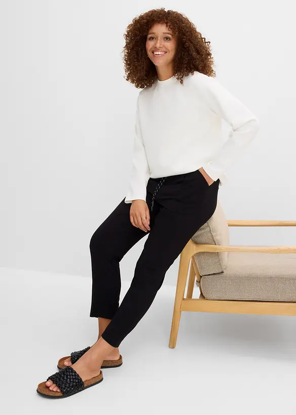 Sportbyxa i h&aring;llbar viskos, 7/8-l&auml;ngd, bonprix