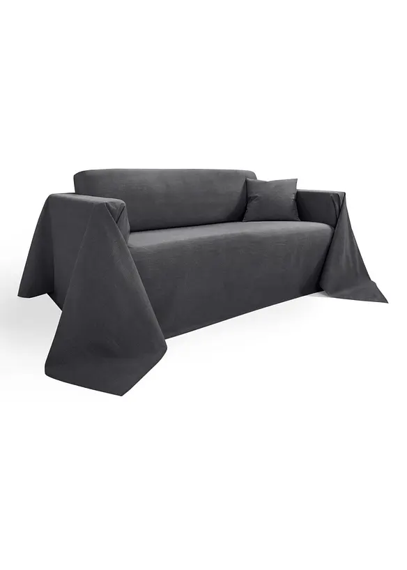 &Ouml;verkast med linnelook, bonprix