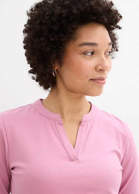 Topp med farfarskrage, bonprix