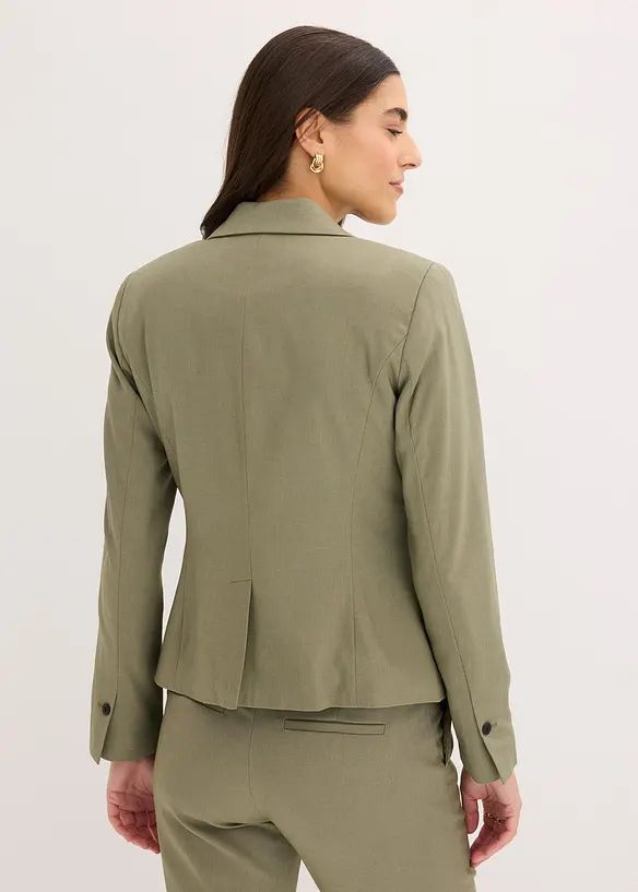 Kavaj med passpoalfickor, Petite, bonprix