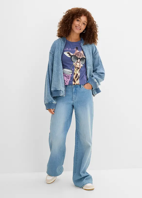 T-shirt med bomull, bonprix