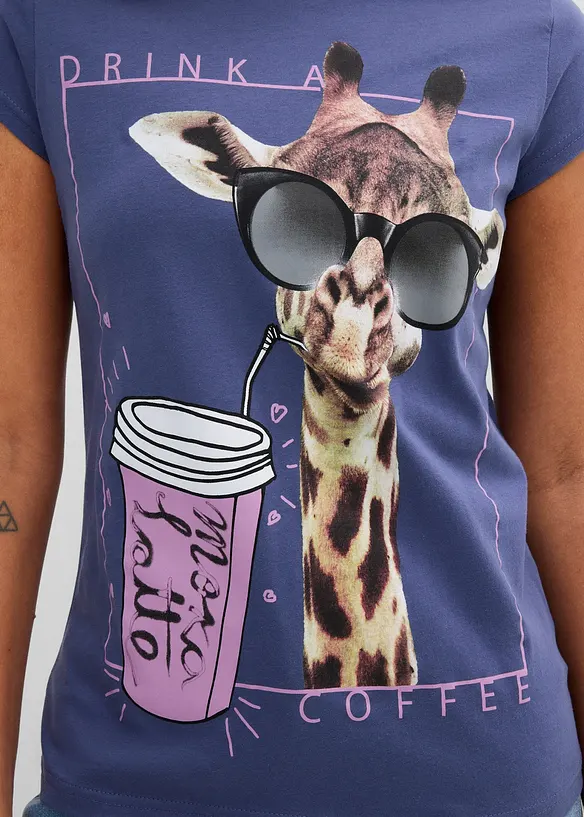 T-shirt med bomull, bonprix