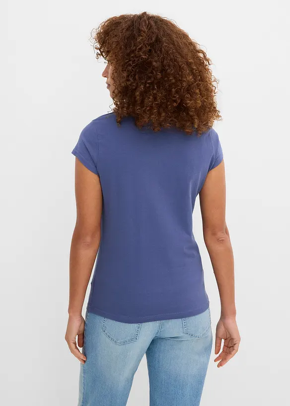 T-shirt med bomull, bonprix