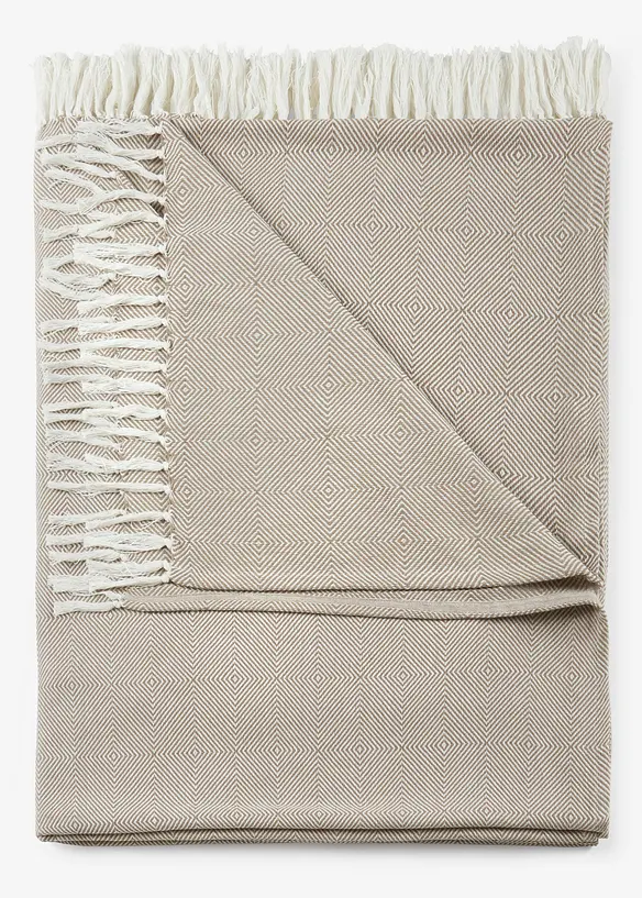 &Ouml;verkast med fransar, bonprix