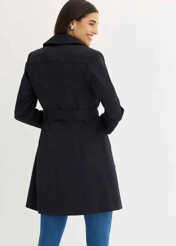 Trenchcoat av bomull, bonprix