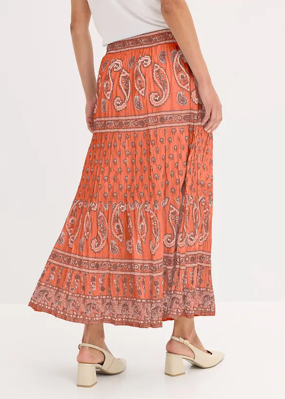 L&aring;ng kjol i bomull, bonprix