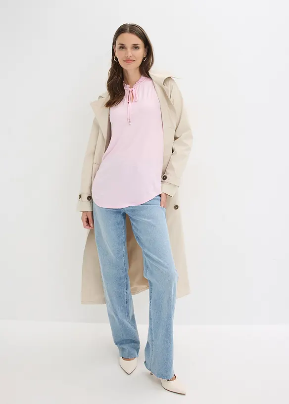 Linne i viskosmix, bonprix