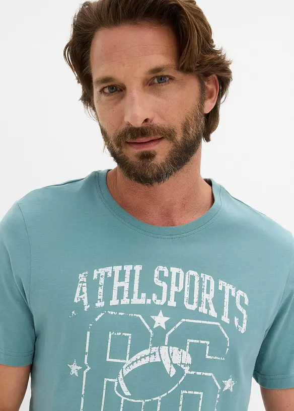 T-shirt (2-pack), normal passform, bonprix