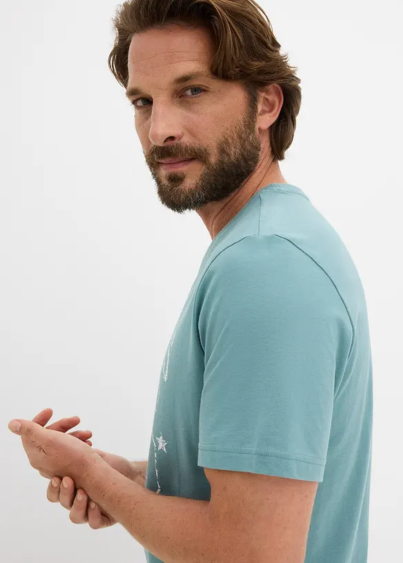 T-shirt (2-pack), normal passform, bonprix