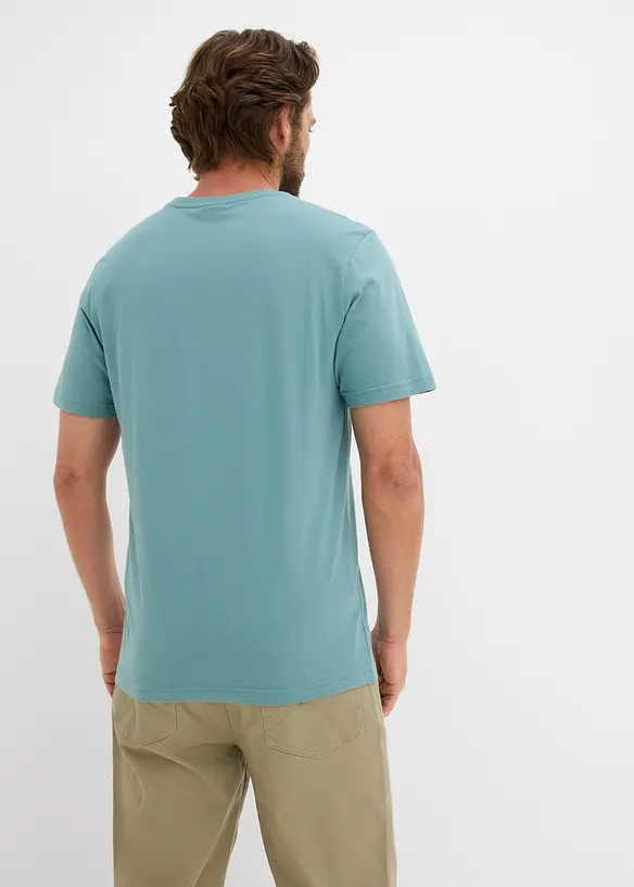 T-shirt (2-pack), normal passform, bonprix