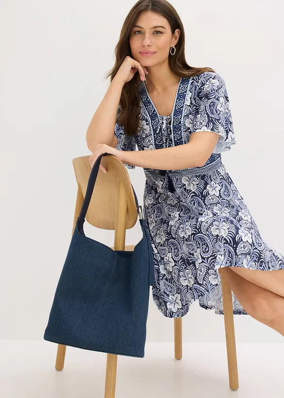 M&ouml;nstrad minikl&auml;nning, bonprix