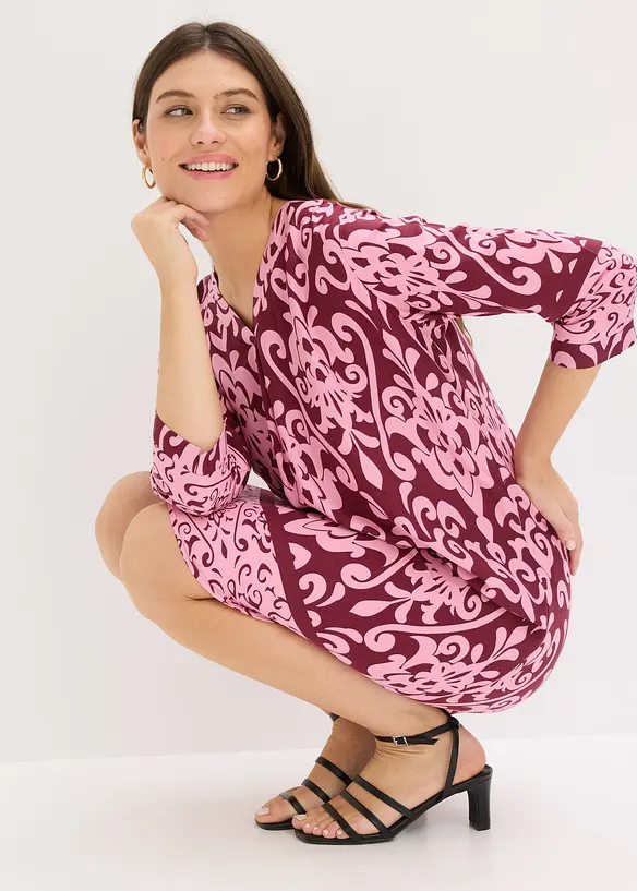 Tunikakl&auml;nning i f&ouml;ljsam viskos, bonprix