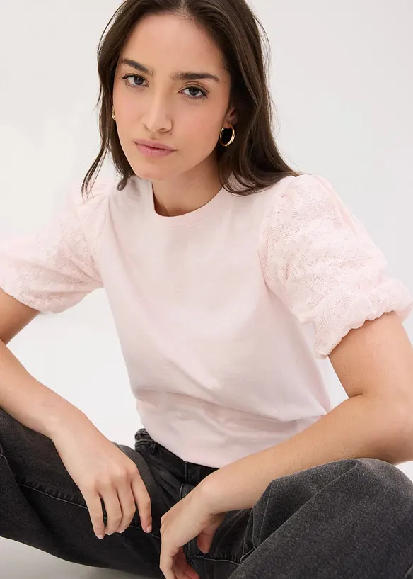 Topp av ren bomull, bonprix