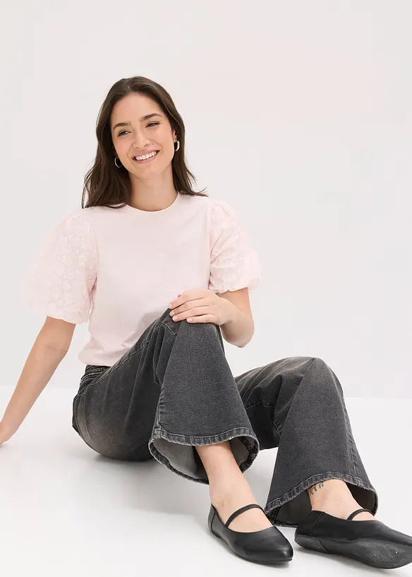 Topp av ren bomull, bonprix