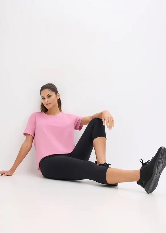 Sportleggings i caprimodell av stabilt material, bonprix