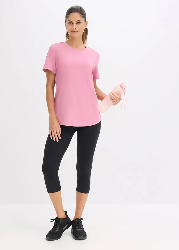 Sportleggings i caprimodell av stabilt material, bonprix