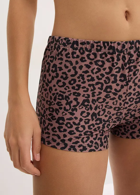 Boxertrosa i sl&auml;t mikrofiber (4-pack), bonprix