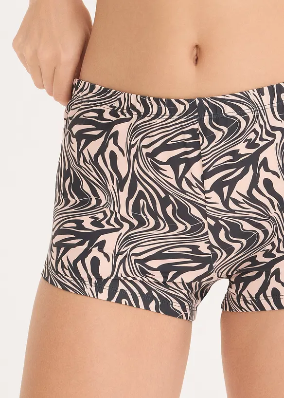 Boxertrosa i sl&auml;t mikrofiber (4-pack), bonprix