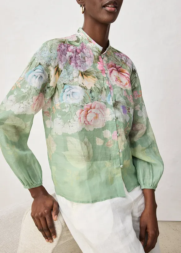 Blustunika av svalkande rami, bonprix