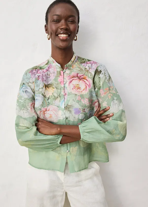 Blustunika av svalkande rami, bonprix