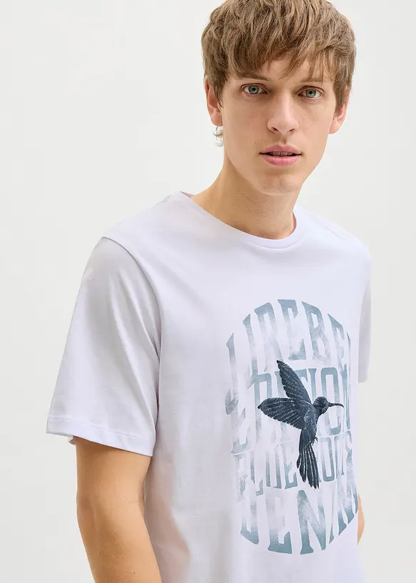 T-shirt fr&aring;n JJ REBEL, av bomull, JJ REBEL