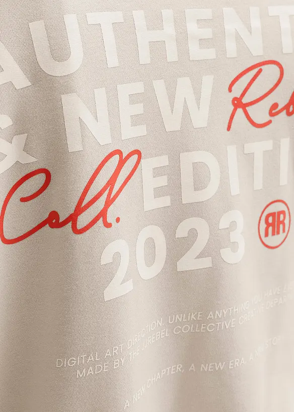 Sweatshirt fr&aring;n JJ REBEL, normal passform, JJ REBEL