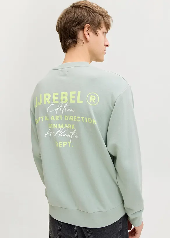 Sweatshirt fr&aring;n JJ REBEL, normal passform, JJ REBEL