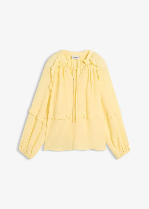 Tunika med sidenandel, bonprix