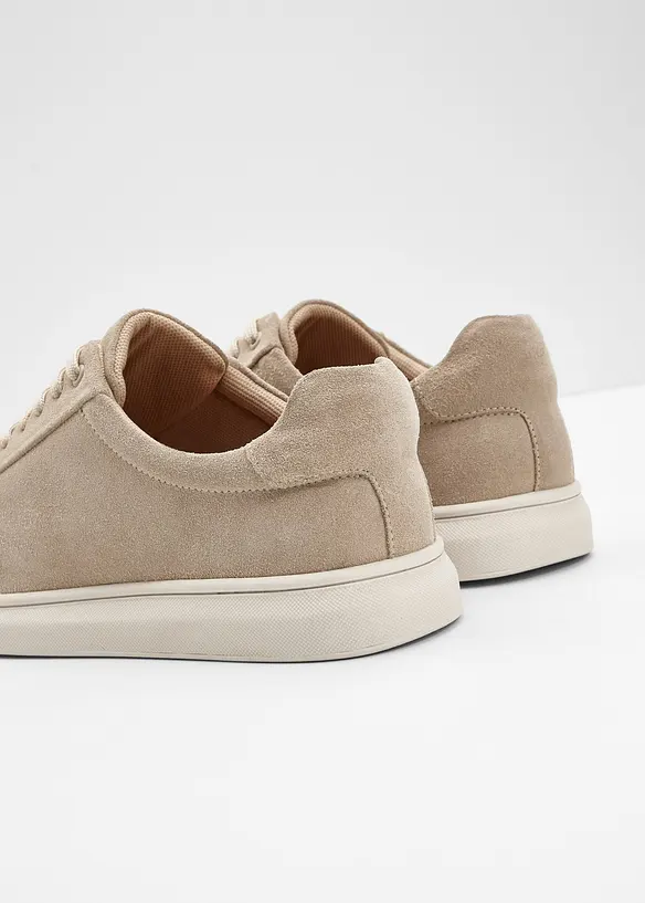 Sneakers i mockaskinn, bonprix