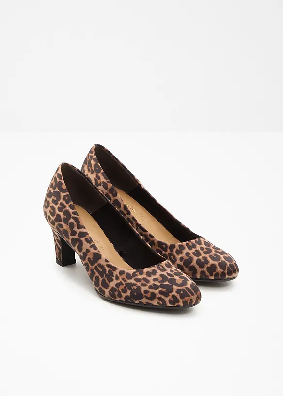 Leopardm&ouml;nstrade pumps fr&aring;n Tamaris, Tamaris