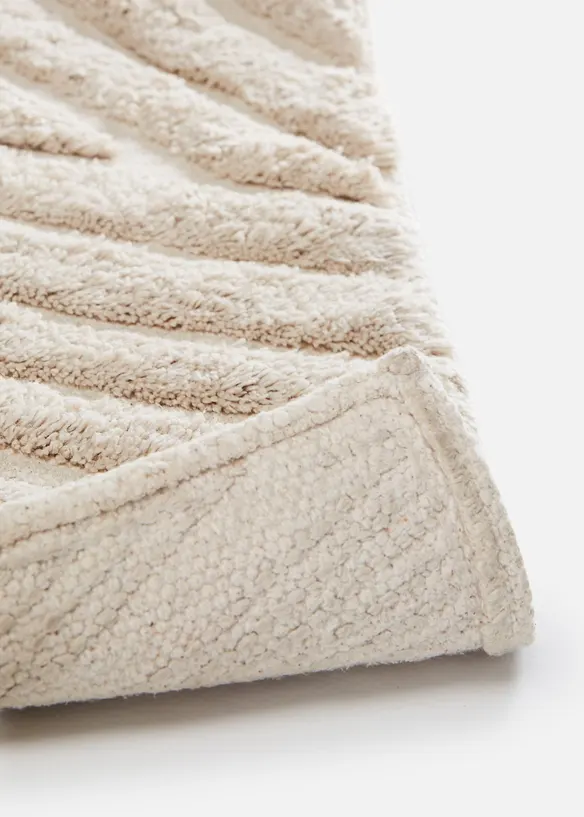 Badrumsmatta med grafiskt m&ouml;nster, bonprix