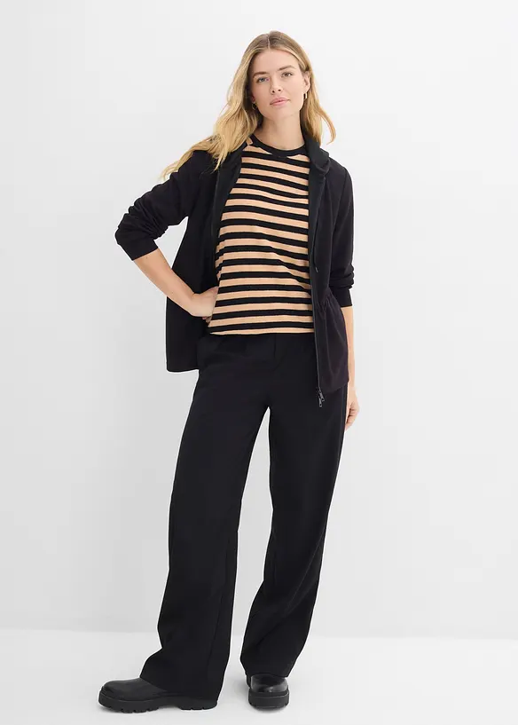 Topp i mjuk frott&eacute;, bonprix