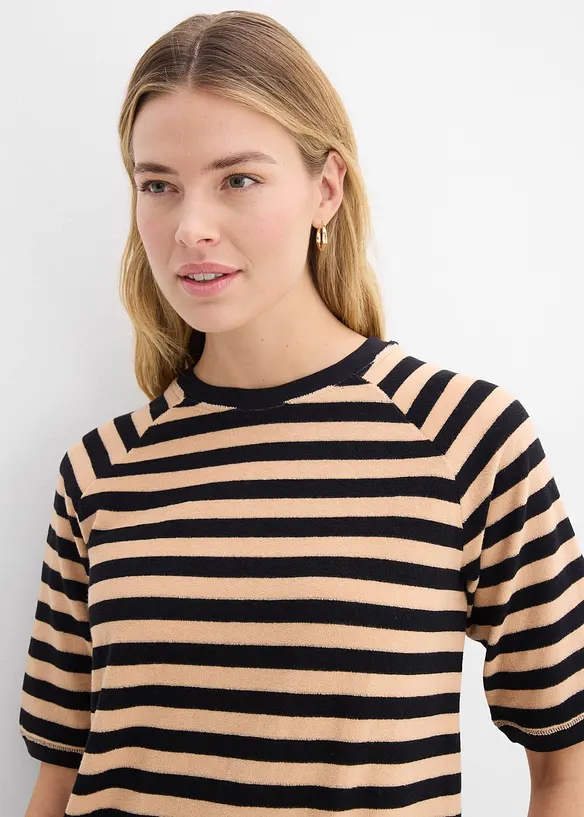 Topp i mjuk frott&eacute;, bonprix