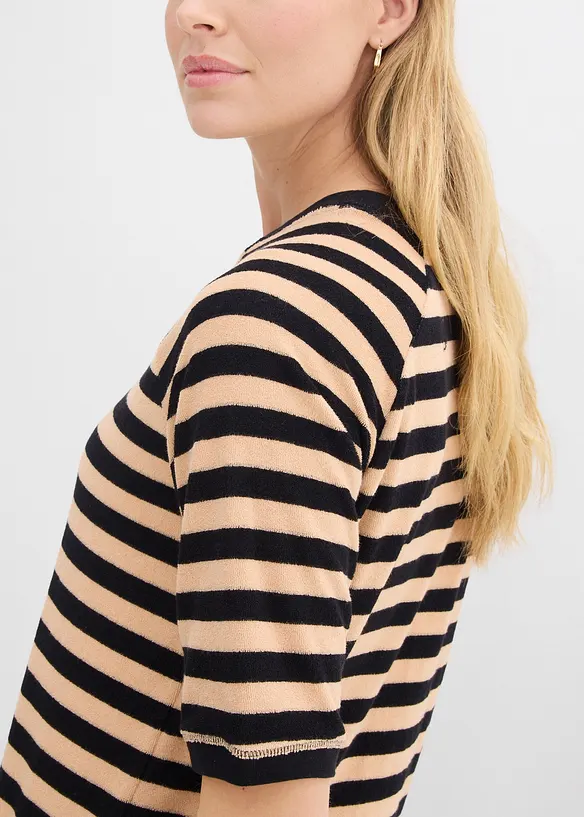 Topp i mjuk frott&eacute;, bonprix