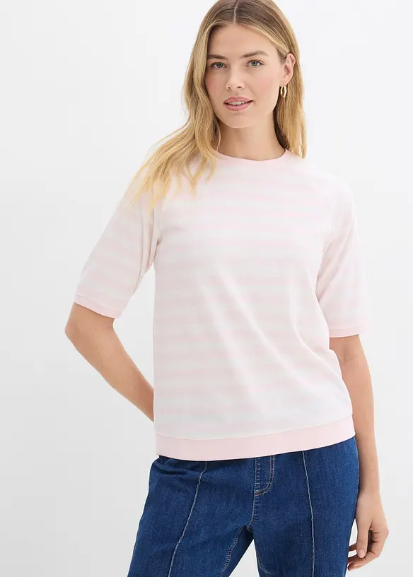 Topp i mjuk frott&eacute;, bonprix