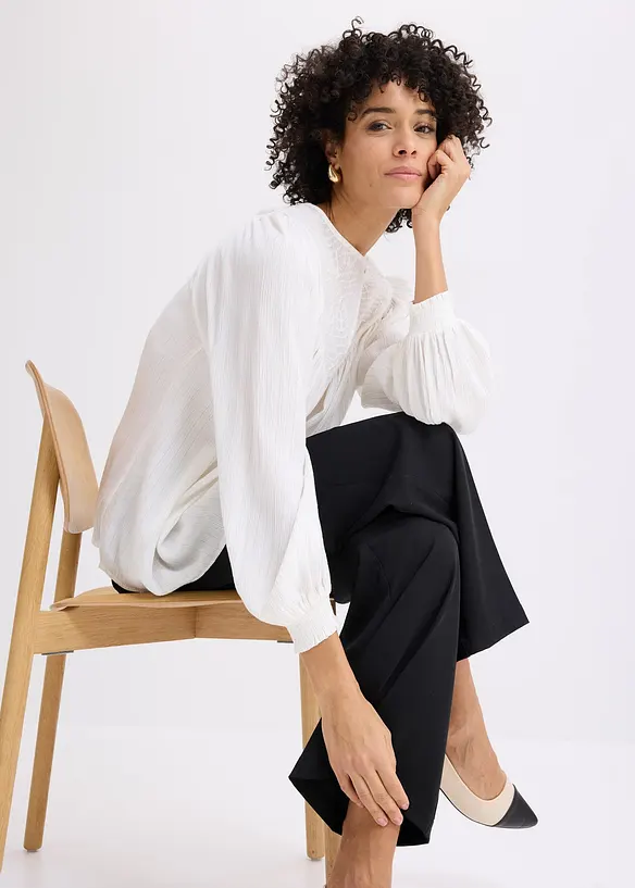 Tunika med broderi, bonprix