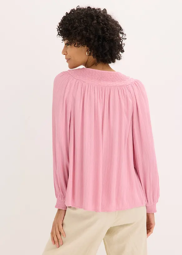 Tunika med broderi, bonprix